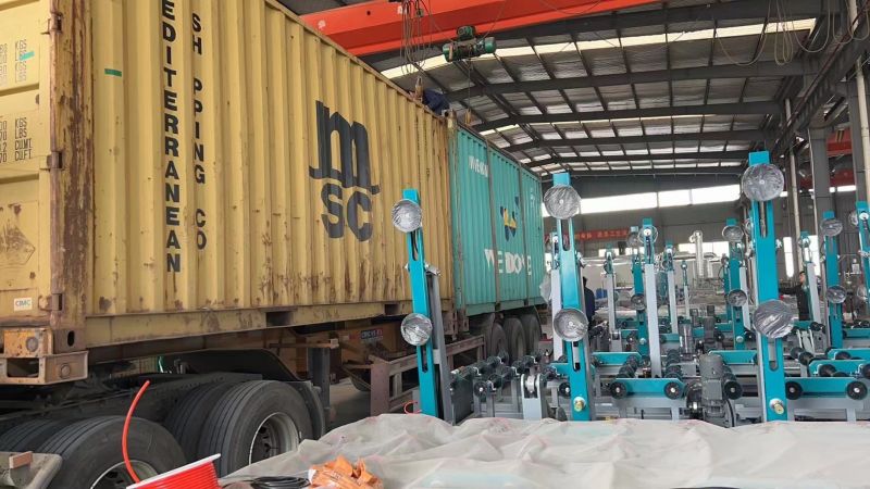 Glass Machine loading for shipment